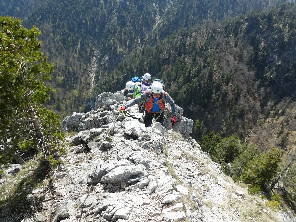 Unterwegs zur Drachenwand | © DAV Rottal-Neumarkt